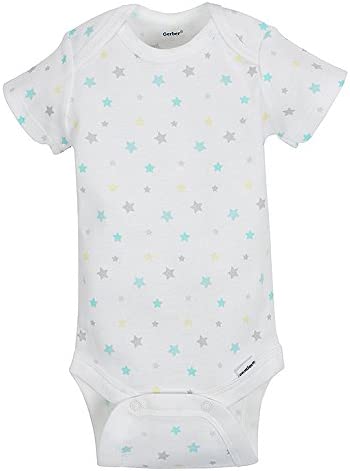Gerber Baby Boys' 5-Pack Short-Sleeve Onesies - Image 4